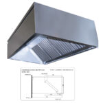 Campana Extractora Invertida 3000X900X500 CMIS309 Donbar