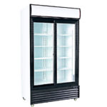 Armario Expositor Refrigerado 1000 Litros Con 2 Puertas Correderas Csd1000s Clima Hostelería