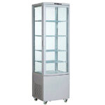 Armario Expositor Refrigerado 238 Litros 4 Caras De Cristal Xc238l Clima Hostelería