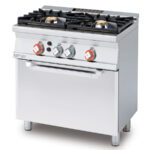 Cocina De 2 Fuegos Con Horno A Gas Cf2-58g Lotus