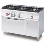 Cocina De 3 Fuegos Con Horno A Gas Cf3-512gv Lotus