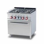Cocina Modular De 4 Fuegos Con Horno Mixta Cf4-78gpe Lotus