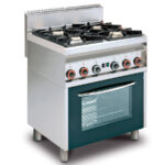 Cocina Modular De 4 Fuegos Con Horno A Gas Cf4-8g Lotus