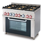 Cocina De 6 Fuegos Con Horno A Gas Cf6-610g Lotus