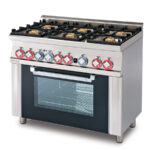 Cocina De 6 Fuegos Con Horno Mixta Cf6-610gem Lotus