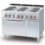 Cocina Modular De 6 Fuegos Con Horno Eléctrica Cf6-712et Lotus