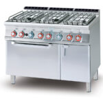 Cocina Modular De 6 Fuegos Con Horno Mixta Cf6-712gpe Lotus