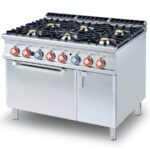 Cocina Modular De 6 Fuegos Con Horno A Gas Cf6-912g Lotus