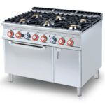 Cocina Modular De 6 Fuegos Con Horno Mixta Cf6-912ge Lotus