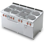 Cocina Modular De 8 Fuegos Con Horno Eléctrica Cf8-916etv Lotus