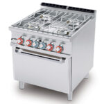 Cocina Modular De 4 Fuegos Con Horno A Gas Cfa4-78gp Lotus