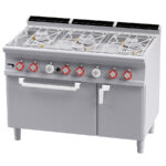 Cocina Modular De 6 Fuegos Con Horno A Gas Cfa6-912gv Lotus