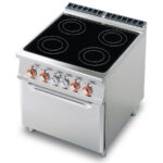 Cocina Modular De 4 Fuegos Con Horno Eléctrica Cfc4-98et Lotus