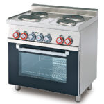 Cocina De 4 Fuegos Con Horno Eléctrica Cfm4-68et Lotus
