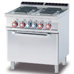Cocina Modular De 4 Fuegos Con Horno Eléctrica Cfq4-78et Lotus