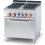 Cocina Modular De 4 Fuegos Con Horno Eléctrica Cfq4-98et Lotus
