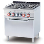 Cocina Modular De 4 Fuegos Con Horno Mixta Cfv4-78gpe Lotus