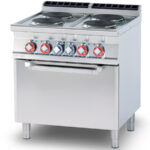 Cocina Modular De 4 Fuegos Con Horno Eléctrica Cfv4-98et Lotus
