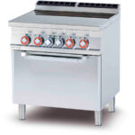 Cocina Modular De 4 Fuegos Vitrocerámica Con Horno Eléctrica Cfvc4-78et Lotus