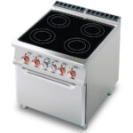 Cocina Modular De 4 Fuegos Con Horno Eléctrica Cfvc4-98et Lotus