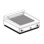 Parrilla Sobremesa Giratoria De Acero Inoxidable Eléctrica Cwkt-78et Lotus