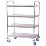Carro de Servicio Acero Inox 4 Estantes Cs-8654/4 Irimar