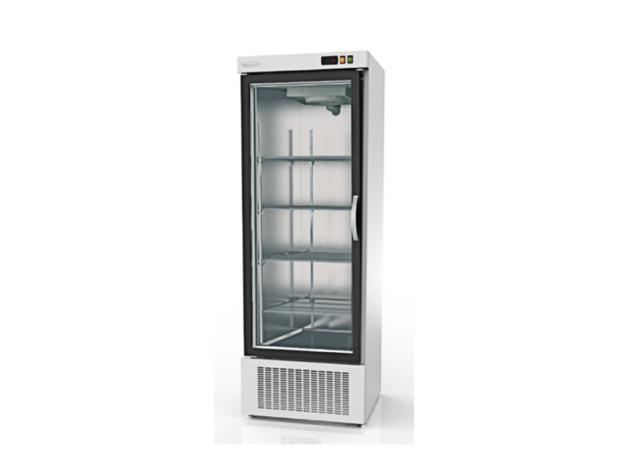 Armario Expositor de Congelados 505 Litros con 1 Puerta de Cristal Color Blanco Gama Gourmet Debc-751 Docriluc - Imagen 2