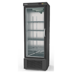 Armario Expositor de Congelados 505 Litros con 1 Puerta de Cristal Color Blanco Gama Gourmet Debc-751 Docriluc