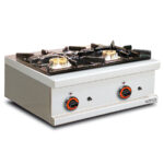 Cocina Sobremesa De 2 Fuegos A Gas Fo-2g Lotus
