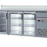 Frente Mostrador Refrigerado Con Puertas De Vidrio Fmch-200v Clima Hostelería