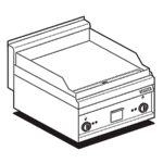 Fry-top Sobremesa Liso Eléctrico Ftl-6et Lotus