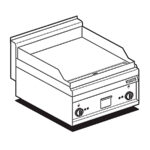 Fry-top Sobremesa Liso Cromado Eléctrico Ftl-6ets Lotus