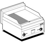 Fry-top Sobremesa 1/2 Liso+1/2 Estriado Eléctrico Ftlr-6et Lotus
