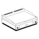 Fry-top Liso A Gas Ftlt-610g Lotus