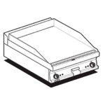 Fry-top Liso Eléctrico Ftlt-66et Lotus