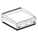 Fry-top Liso A Gas Ftlt-68g Lotus