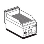 Fry-top Sobremesa Estriado A Gas Ftr-4g Lotus