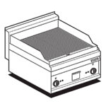 Fry-top Sobremesa Estriado Cromado Eléctrico Ftr-6ets Lotus