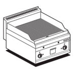 Fry-top Sobremesa Estriado Cromado A Gas Ftr-6gs Lotus