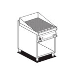 Fry-top Modular Estriado A Gas Ftr-76g Lotus