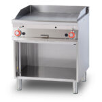 Fry-top Estriado Cromado Modular A Gas Ftr-98gs Lotus