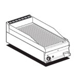 Fry-top Estriado A Gas Ftrt-64g Lotus