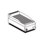 Fry-top Estriado Sobremesa A Gas Ftrt-74g Lotus