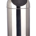 Papelera Push 10 Lt. Inox Pi101aib1 Jami.