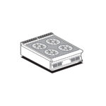 Cocina Sobremesa De 4 Fuegos Eléctrica Pcit-98etd Lotus