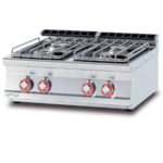 Cocina Sobremesa De 4 Fuegos A Gas Pct-78gp Lotus