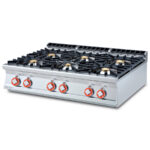 Cocina Sobremesa De 6 Fuegos A Gas Pct-912g Lotus
