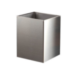Papelera Cuadrada Inox Pi405aib0 Jami.