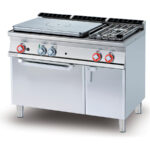Cocina Modular Placa Con 2 Fuegos Sobre Horno Mixta Tpf2-712gpev Lotus