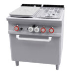 Cocina Modular Placa Con 2 Fuegos Sobre Horno A Gas Tpf2-78gp Lotus